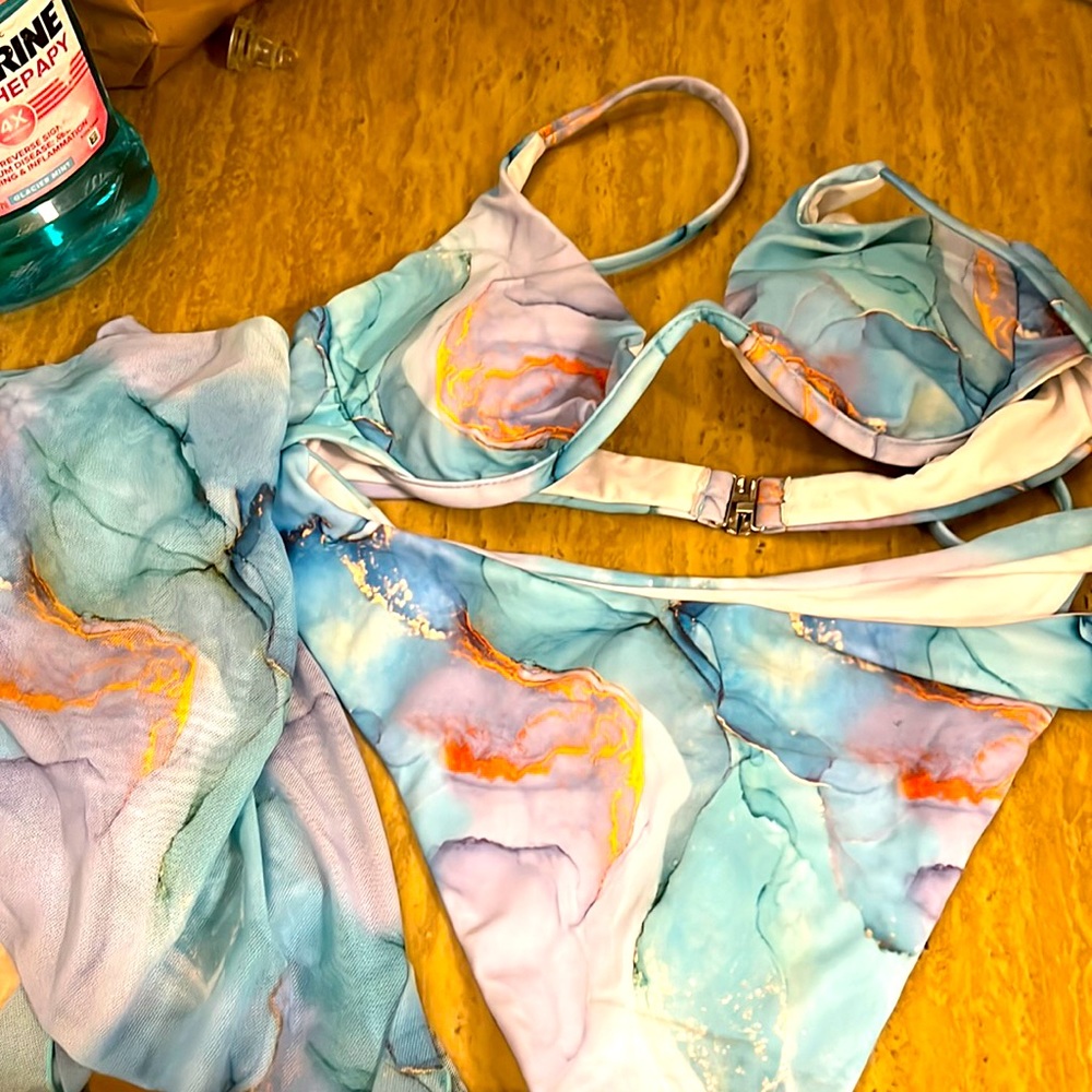 New swimsuit.